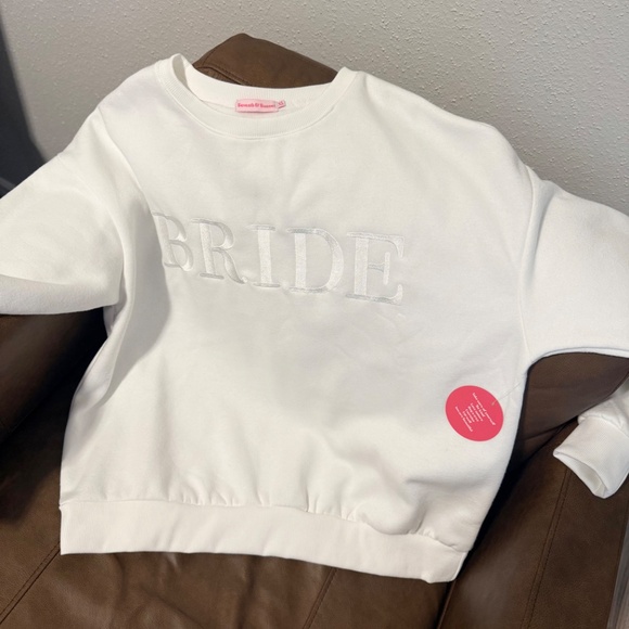 Brand New BRIDE Embroidered Sweatshirt - Picture 4 of 5